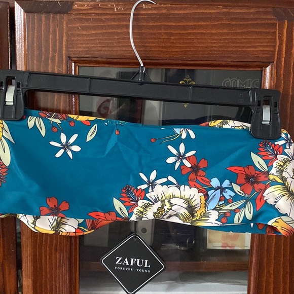 Zaful Floral Swimming Set - Picture 6 of 9